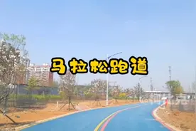 井陉 施工中的蓝色 马拉松跑道 未来可期视频封面