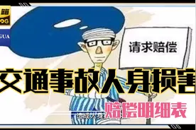 交通事故人身损害赔偿标明细视频封面