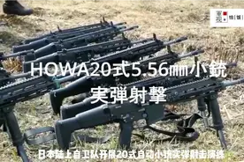 日本陆自展开20式自动小铳实弹射击演练：SCAR和HK416混血儿？视频封面