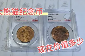珍稀野生动物大熊猫纪念币，你有收藏吗？现在价值多少视频封面
