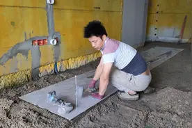 客厅750*1500地砖这样贴，简单又实用，看完你也会