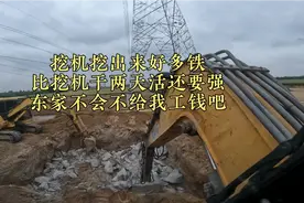 我是不是挖到铁矿了，竟然挖出来这么多铁，这种活不要工费也能干视频封面