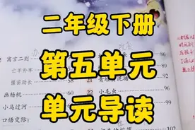 二下语文：第五单元单元导读，每课一个办法改变你的思维想法！视频封面