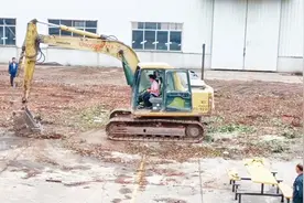 蓝翔技校毕业出来第一次开工操作