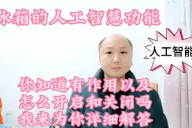 你知道什么是冰箱的人工智能吗？听我给你详细讲解。