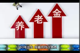 1963年出生，按最低档次缴费，2023年退休大概能领多少退休金……视频封面