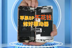 【干货】苹果8P振动器失灵小故障，不花钱就能修复，快来看看吧！视频封面
