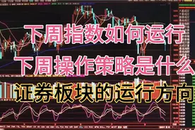 下周我们如何操作，证券板块怎么走视频封面