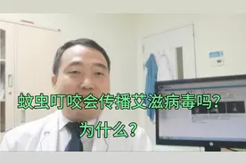 蚊虫叮咬会传播艾滋病毒吗？为什么呢？视频封面