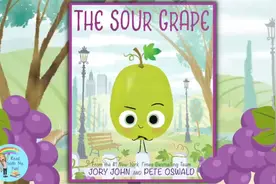 My favorite fruit is the sour grape.视频封面