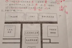 小学数学二年级下册认识方向检测题讲解视频2视频封面