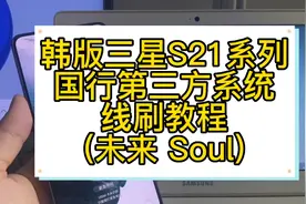 韩版三星s21系列 国行第三方系统 线刷教程 可用于 未来 soul系统视频封面