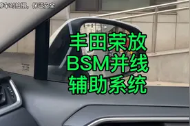 丰田荣放BSM并线辅助系统 后视镜加热视频封面