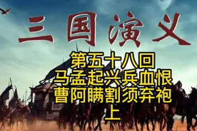 三国演义第五十八回马孟起兴兵血恨曹阿瞒割须弃袍上视频封面