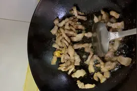 五花肉炒海竹笋，名字不知字说对没有，别有风味视频封面