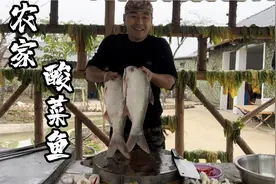 飘雪赶集买的白鲢，拐哥做一道“酸菜鱼”，做出来嫩滑可口不软烂视频封面