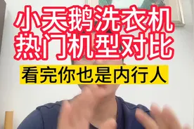小天鹅洗衣机怎么选，型号这么多到底有什么区别，看完你也是内行