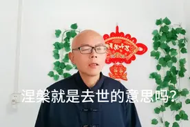 涅盘就是“去世”的意思吗？视频封面