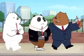 熊熊们穿上正装还真是有气质 特别帅气 太迷人了视频封面