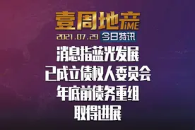 消息指蓝光发展已成立债权人委员会 年底前债务重组取得进展视频封面