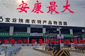 宝业陕南农特产品物流园试运营中视频封面