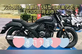 万众期待，豪爵现代轻型巡航美式太子TR300即将上市！视频封面