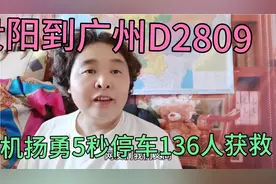 贵广线D2809司机杨勇5秒停车，136名人免于泥石流中获救视频封面
