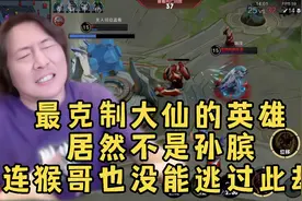 最克制猴子的英雄居然是他，大仙又双叒叕带上了痛苦面具！视频封面