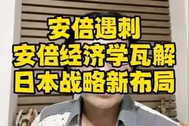 安倍遇刺，安倍经济学瓦解，日本新布局战略何方？视频封面