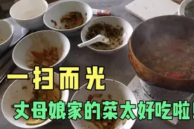 湖南打工仔到丈母娘家吃饭，一桌全是土菜，城市人很少吃得到视频封面