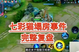 国服王昭君七彩猫塌房事件完整复盘！视频封面