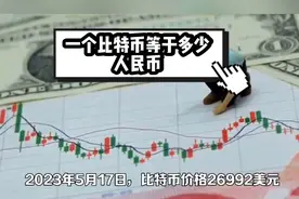 一个比特币等于多少人民币视频封面