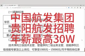 中国航发集团贵阳航发公司招聘，薪资待遇优厚，本科可报视频封面