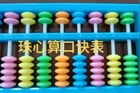 珠心算口诀表（普通话版）视频封面