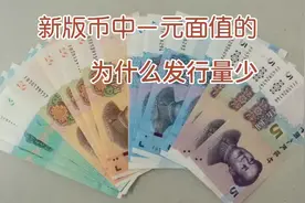 2019年新版币中一元面值的，为什么发行量少，你知道吗视频封面