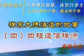 禅宗大德悟道的故事——道信禅师（四）视频封面