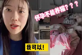 怀孕到底可不可以养猫，我是这样做的视频封面