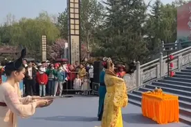 大美洛阳，国花牡丹节开幕式，再现大唐雄风视频封面