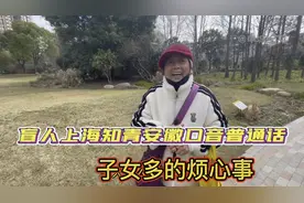 盲人上海知青安徽口音的普通话，多子女的烦心事视频封面