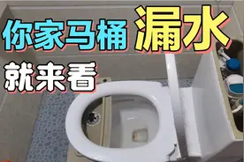 业主出国15天家里马桶漏水日漏2吨水，教你判断马桶漏水原因视频封面