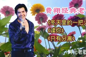 费翔经典老歌  《冬天里的一把火》  《读你》 《只有分离》