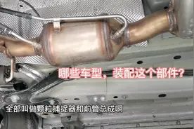 奇瑞车型，装配的颗粒捕捉器长啥样？
