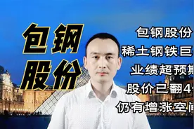 包钢股份 稀土钢铁巨头 业绩超预期 股价涨增4倍 仍有增涨空间？视频封面