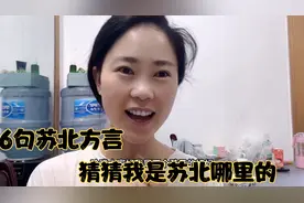 6句苏北方言，猜猜我是苏北哪里的，你们能听懂几句？视频封面