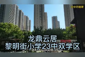 邯郸龙鼎云居，黎明街小学23中双学区房主请我去估价，看看值多少