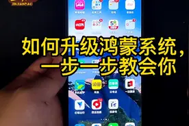 EMUI升级鸿蒙系统，实操手把手，爽到爆视频封面