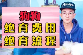 狗狗绝育的流程和费用视频封面