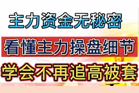 A股：通过scr筹码指标，看懂主力资金流向，不再追高被套！视频封面
