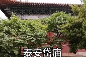 泰安岱庙殿多神多除泰山老君及泰山大帝外还有七尊巨神个个神通广视频封面