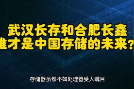 武汉长江存储和合肥长鑫存储，谁才是中国存储半导体的未来？视频封面